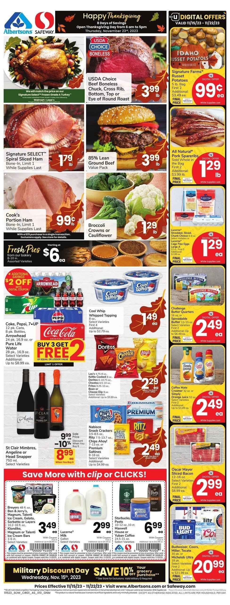 Safeway (NM) Weekly Ad Flyer Specials November 15 to November 22, 2023