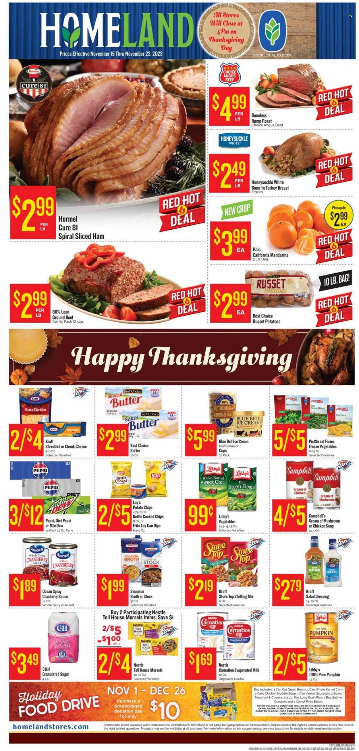 Homeland (OK, TX) Weekly Ad Flyer Specials November 15 to November 23, 2023