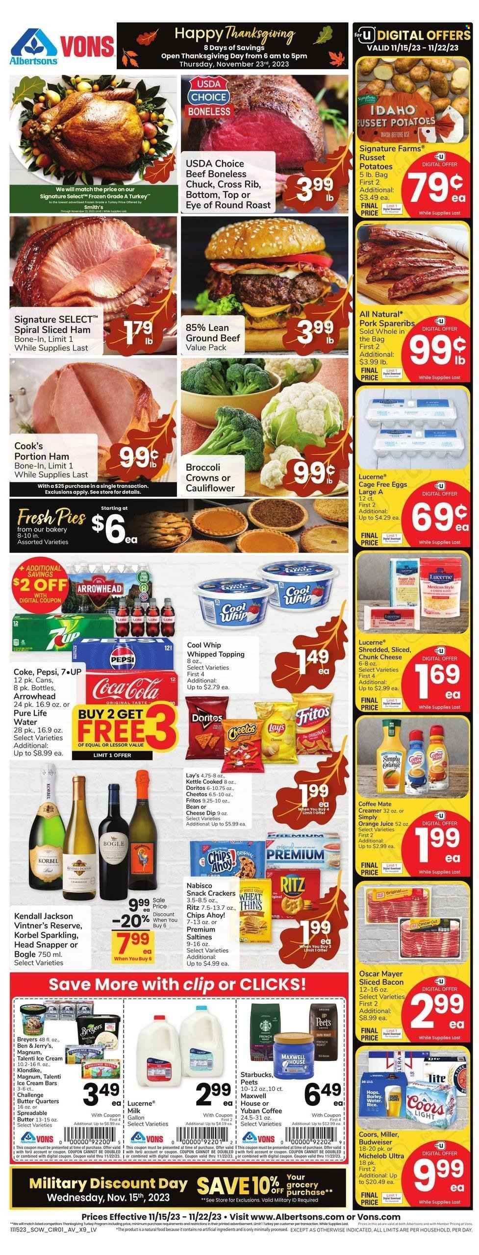 Vons (NV) Weekly Ad Flyer Specials November 15 to November 23, 2023