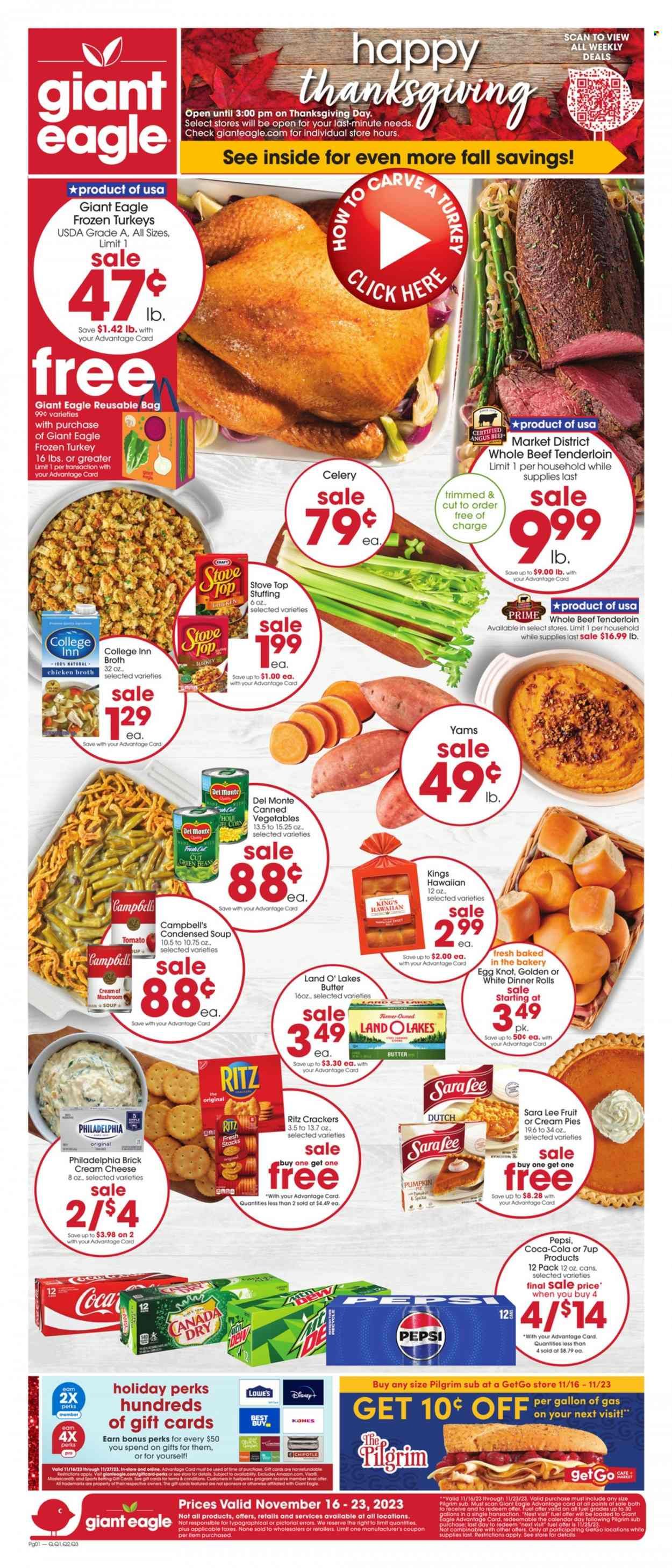 Giant Eagle (OH) Weekly Ad Flyer Specials November 16 to November 23, 2023