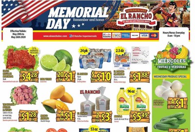 El Rancho Weekly Ad & Flyer May 20 to 26