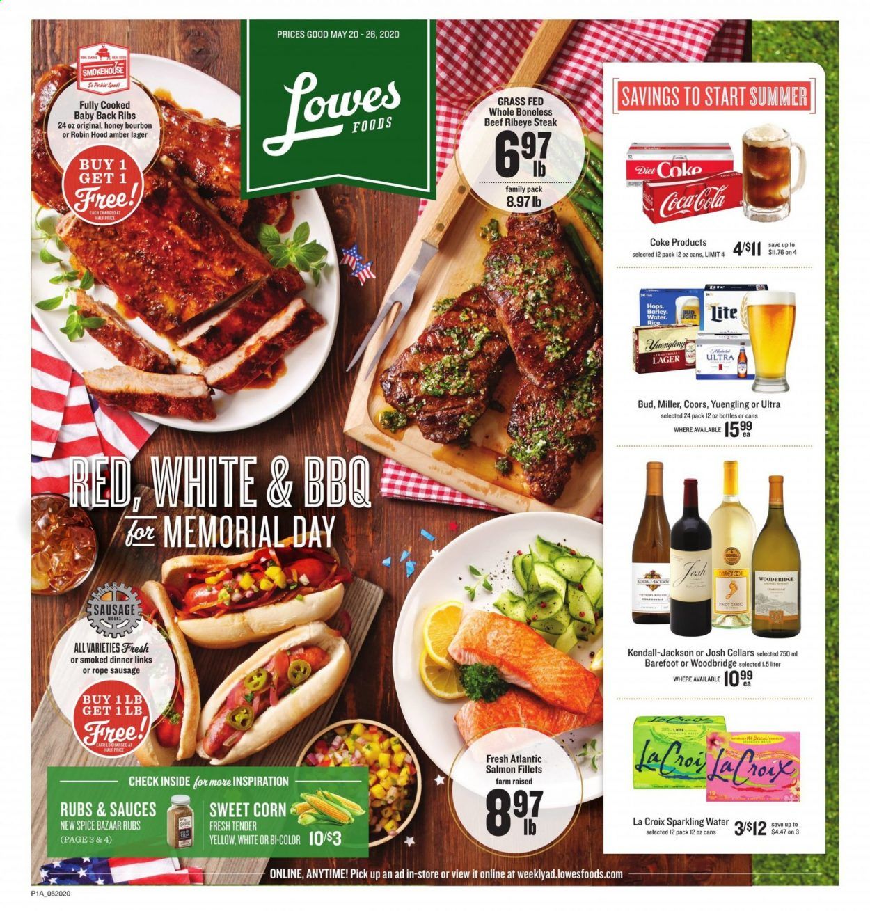 Lowes Foods Weekly Ad & Flyer May 20 to 26