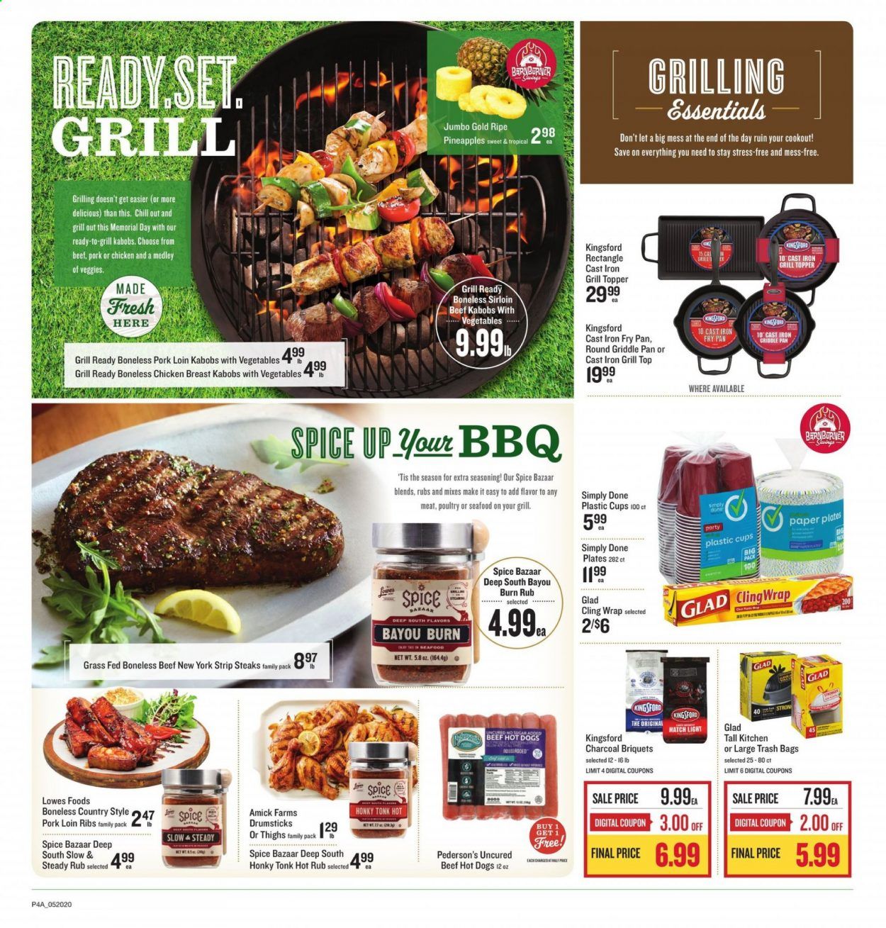 Lowes Foods Weekly Ad & Flyer May 20 to 26