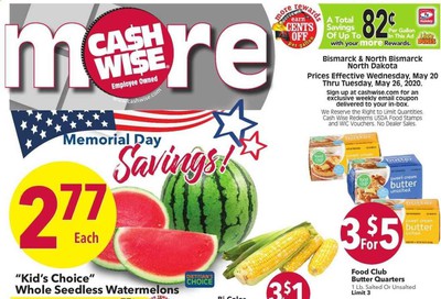 Cash Wise Weekly Ad & Flyer May 20 to 26
