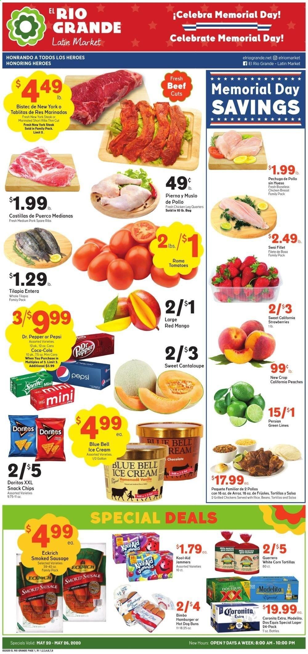 El Rio Grande Weekly Ad & Flyer May 20 to 26