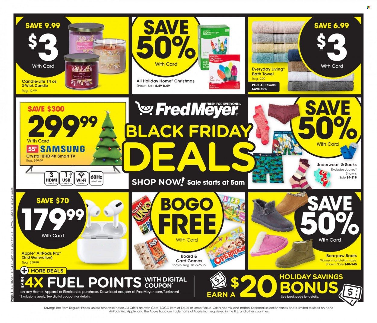 Fred Meyer (OR) Weekly Ad Flyer Specials November 24 to November 24, 2023