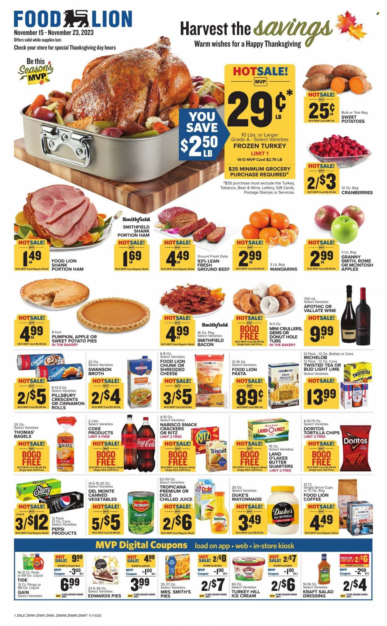 Food Lion Weekly Ad Flyer Specials November 15 to November 23, 2023