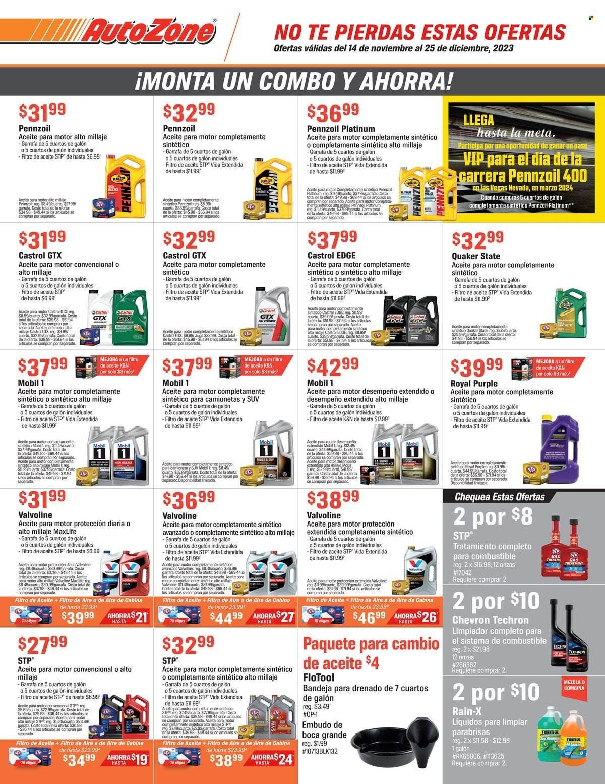 Autozone (PR) Weekly Ad Flyer Specials November 14 to December 25, 2023