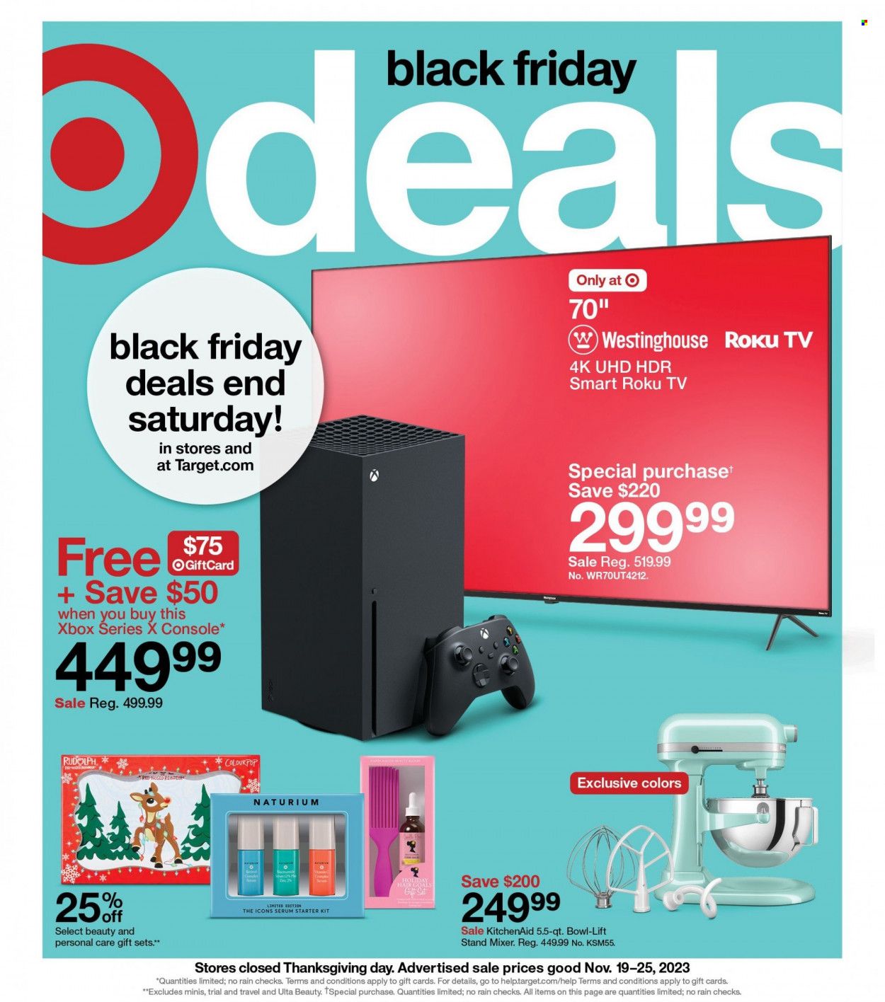 Target Weekly Ad Flyer Specials November 19 to November 25, 2023