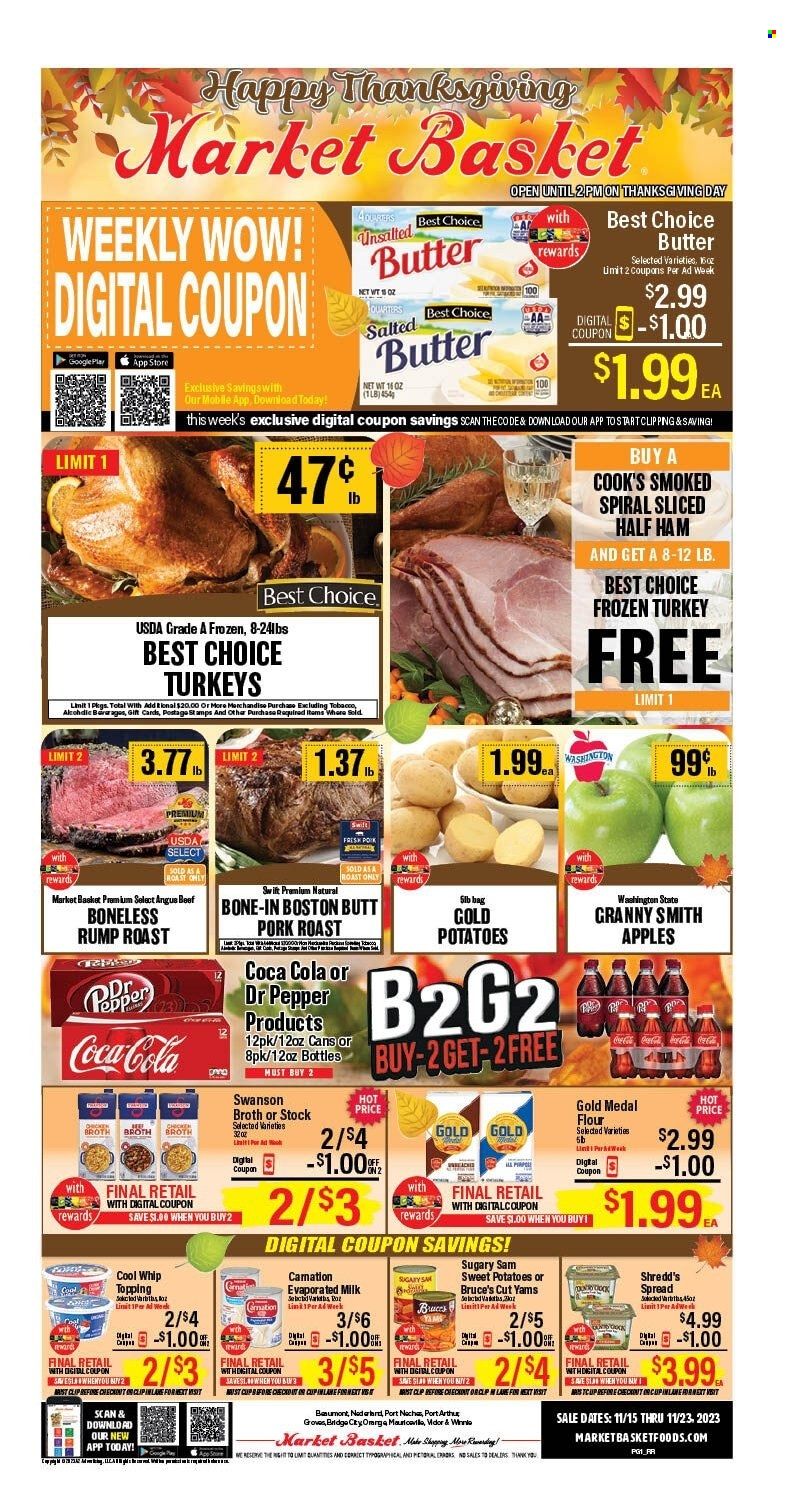 Market Basket (LA, TX) Weekly Ad Flyer Specials November 15 to November 23, 2023