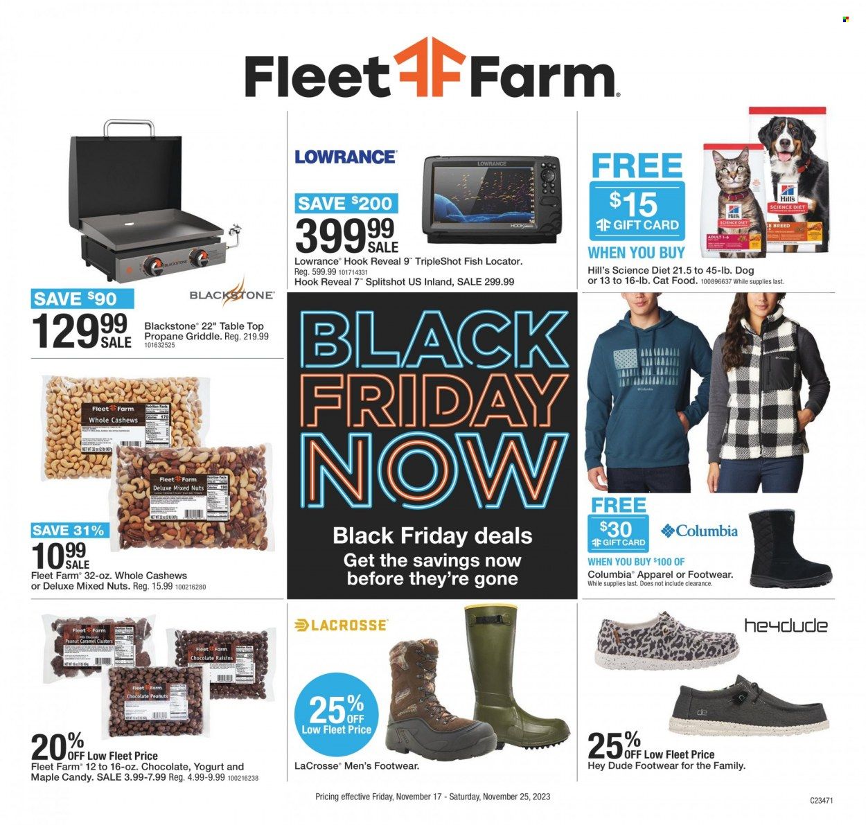 Fleet Farm (IA, MN, ND, WI) Weekly Ad Flyer Specials November 17 to November 25, 2023