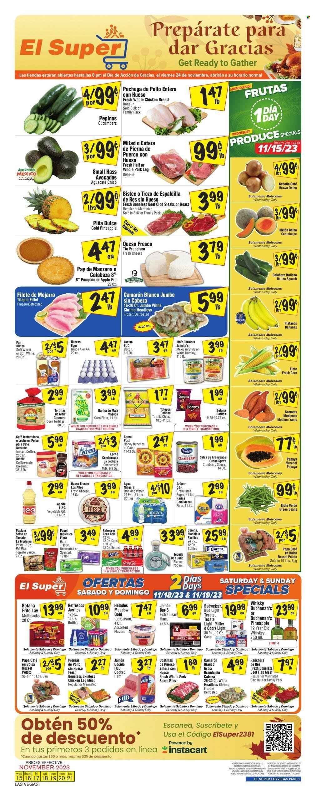 El Super (NV) Weekly Ad Flyer Specials November 15 to November 21, 2023