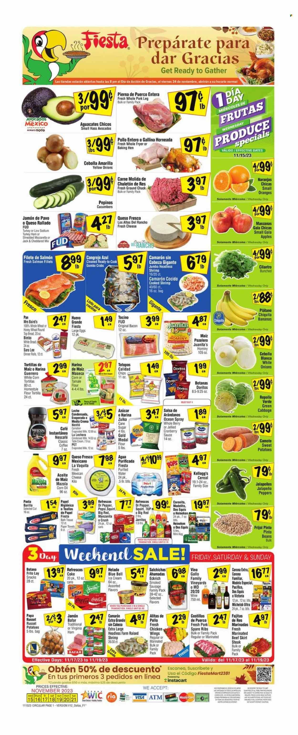 Fiesta Mart (TX) Weekly Ad Flyer Specials November 15 to November 21, 2023