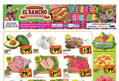 El Rancho (TX) Weekly Ad Flyer Specials November 15 to November 21, 2023
