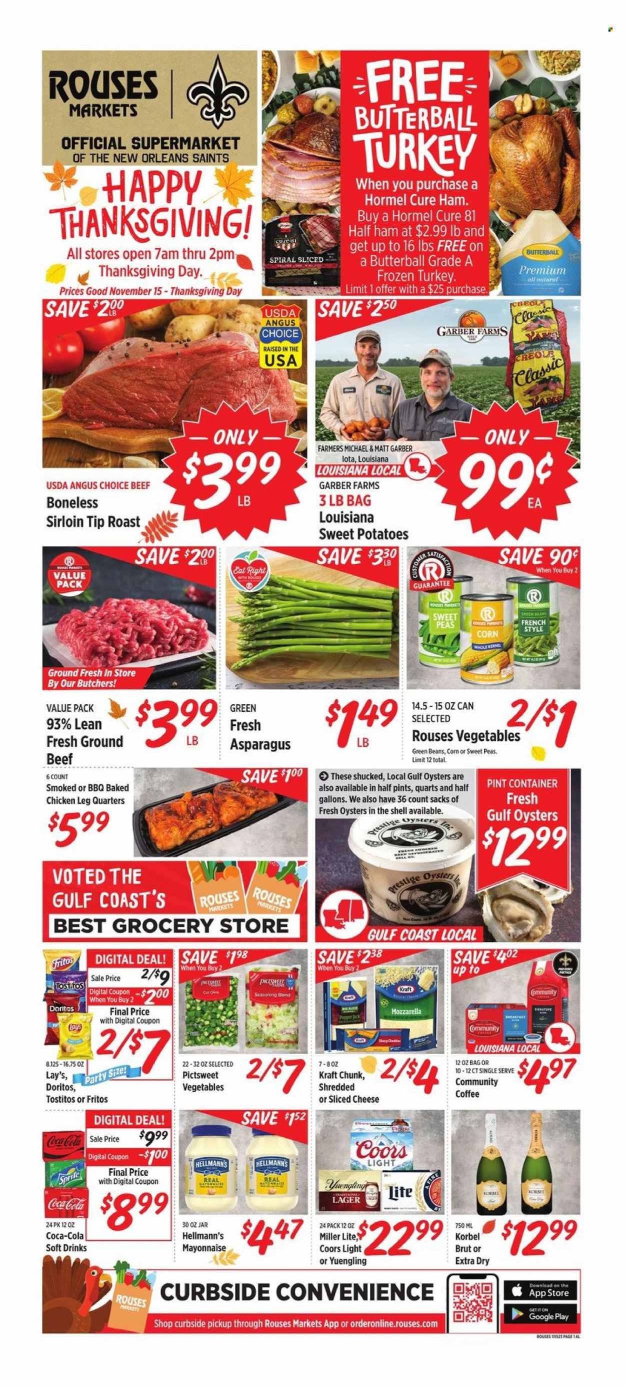 Rouses Markets (AL) Weekly Ad Flyer Specials November 15 to November 23, 2023