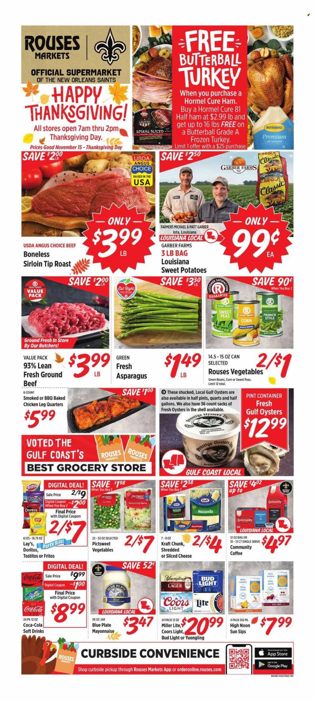 Rouses Markets (MS) Weekly Ad Flyer Specials November 15 to November 23, 2023