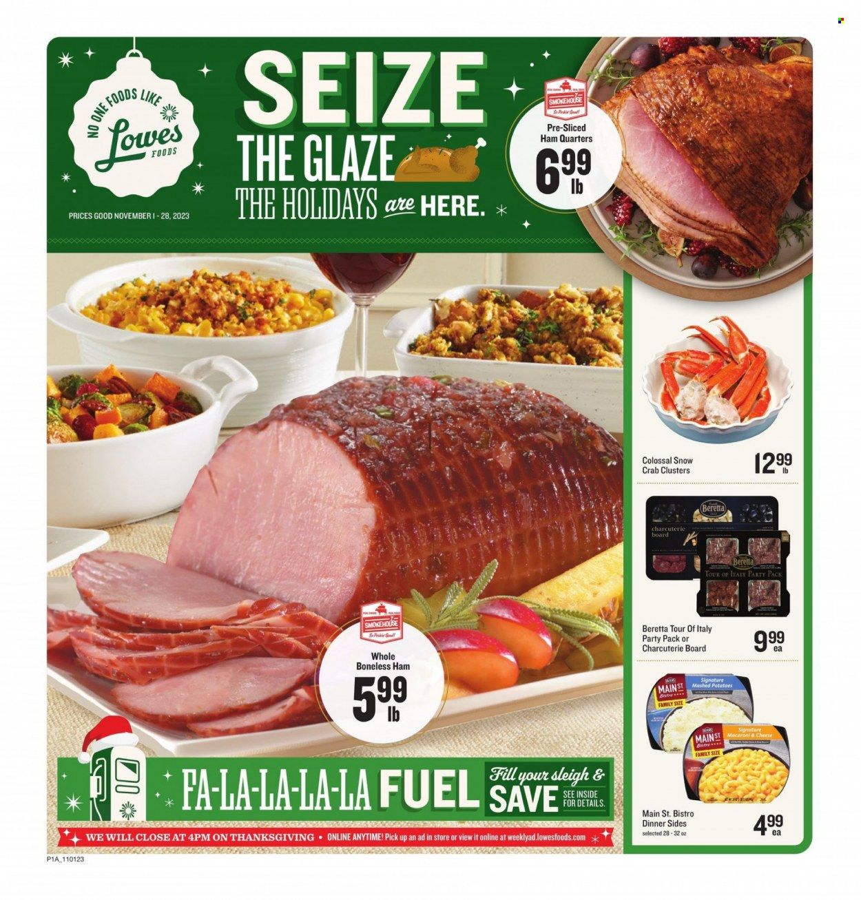 Lowes Foods (NC, SC) Weekly Ad Flyer Specials November 1 to November 28, 2023