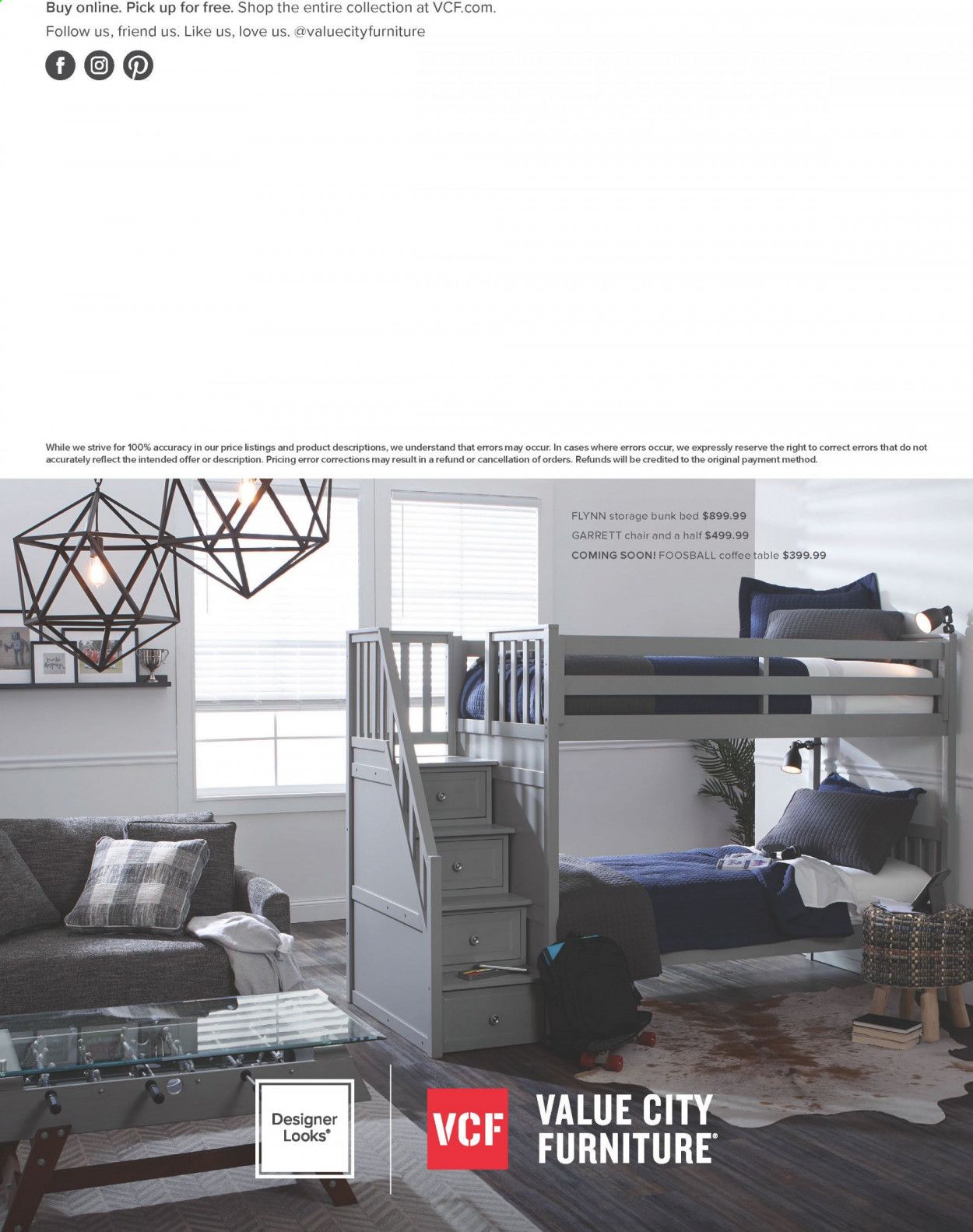Value City Furniture Weekly Ad & Flyer May 1 to 31