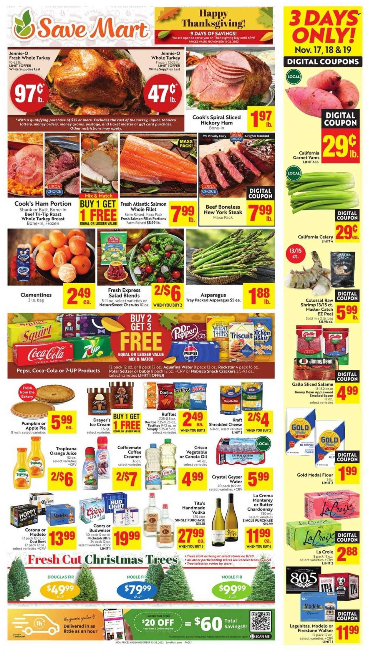 Save Mart (CA, NV) Weekly Ad Flyer Specials November 15 to November 23, 2023