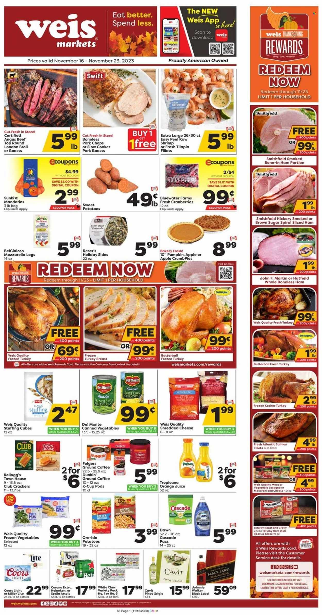 Weis (MD, NY, PA) Weekly Ad Flyer Specials November 16 to November 23, 2023