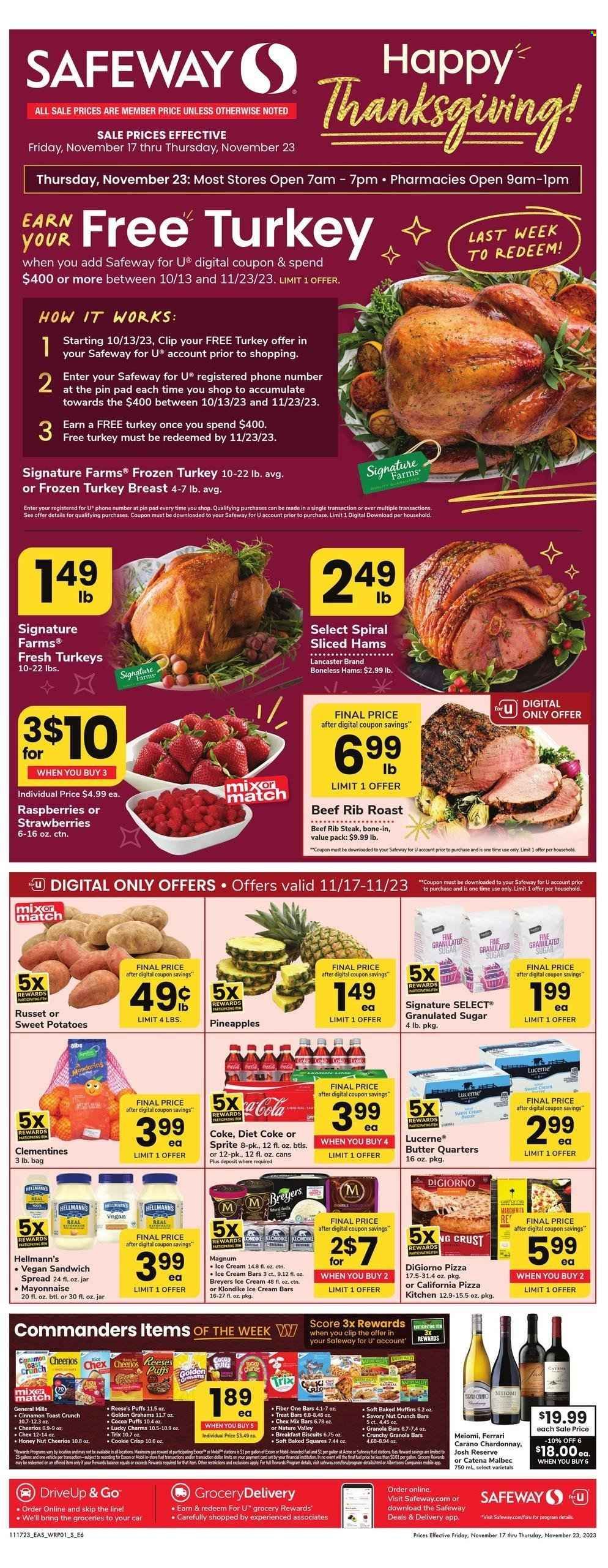 Safeway (DC) Weekly Ad Flyer Specials November 17 to November 23, 2023