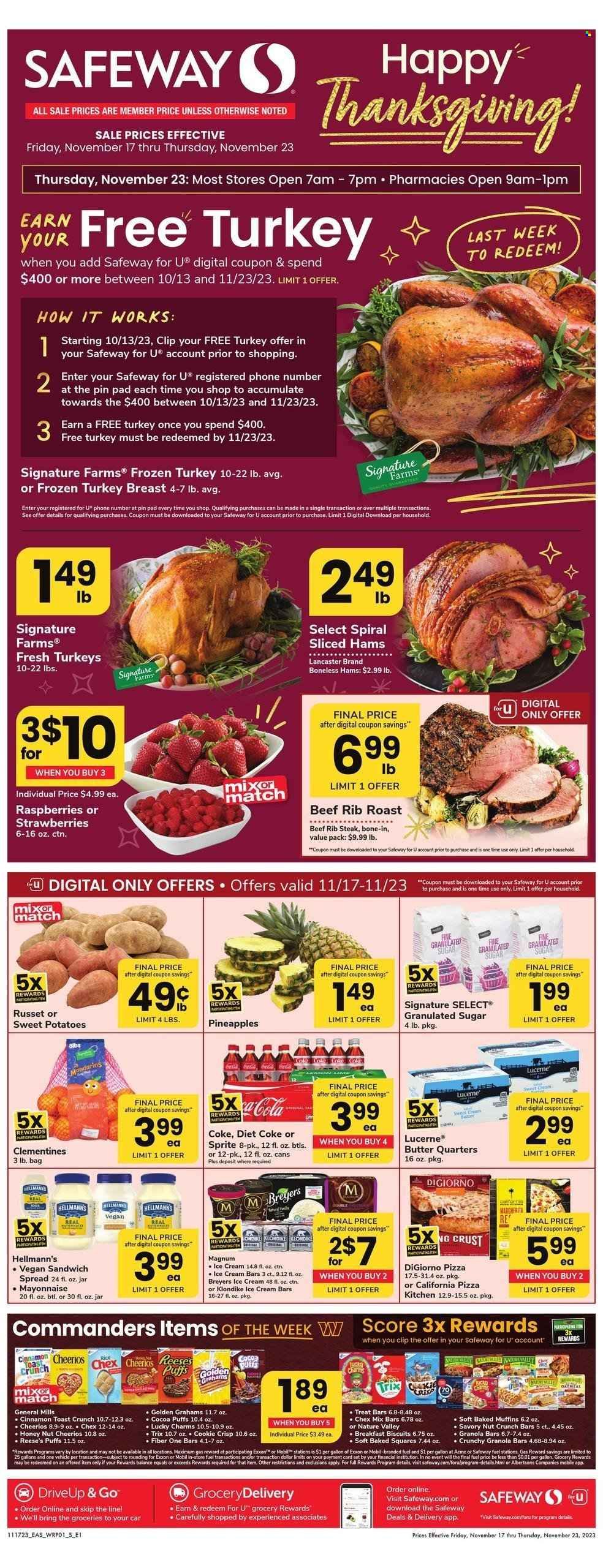Safeway (DC, MD) Weekly Ad Flyer Specials November 17 to November 23, 2023