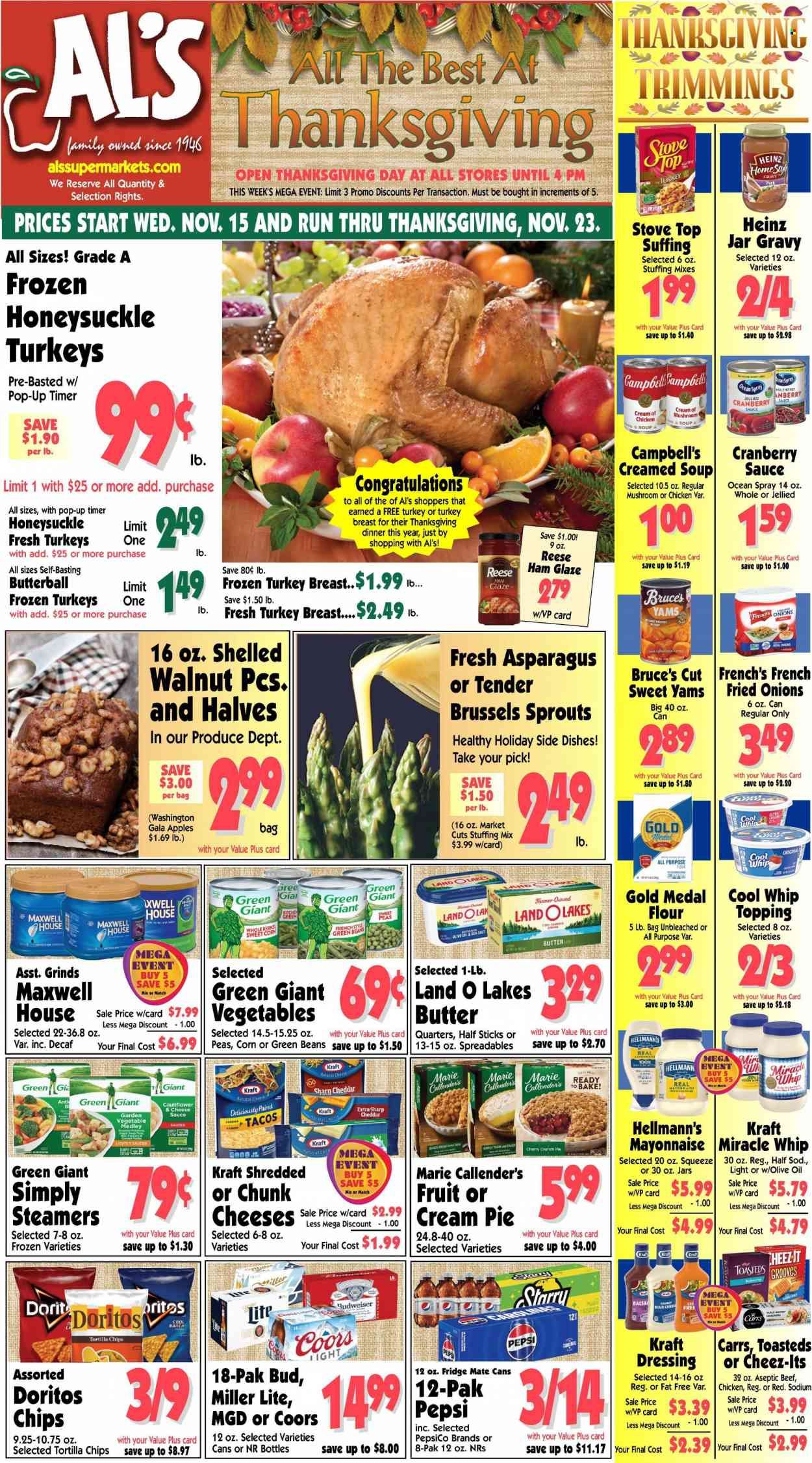 Al's Supermarket (IN) Weekly Ad Flyer Specials November 15 to November 23, 2023