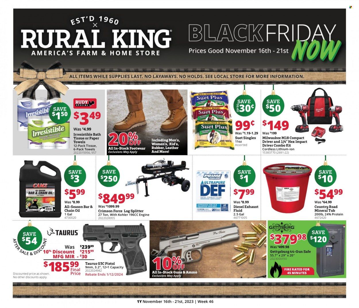 Rural King Weekly Ad Flyer Specials November 16 to November 21, 2023
