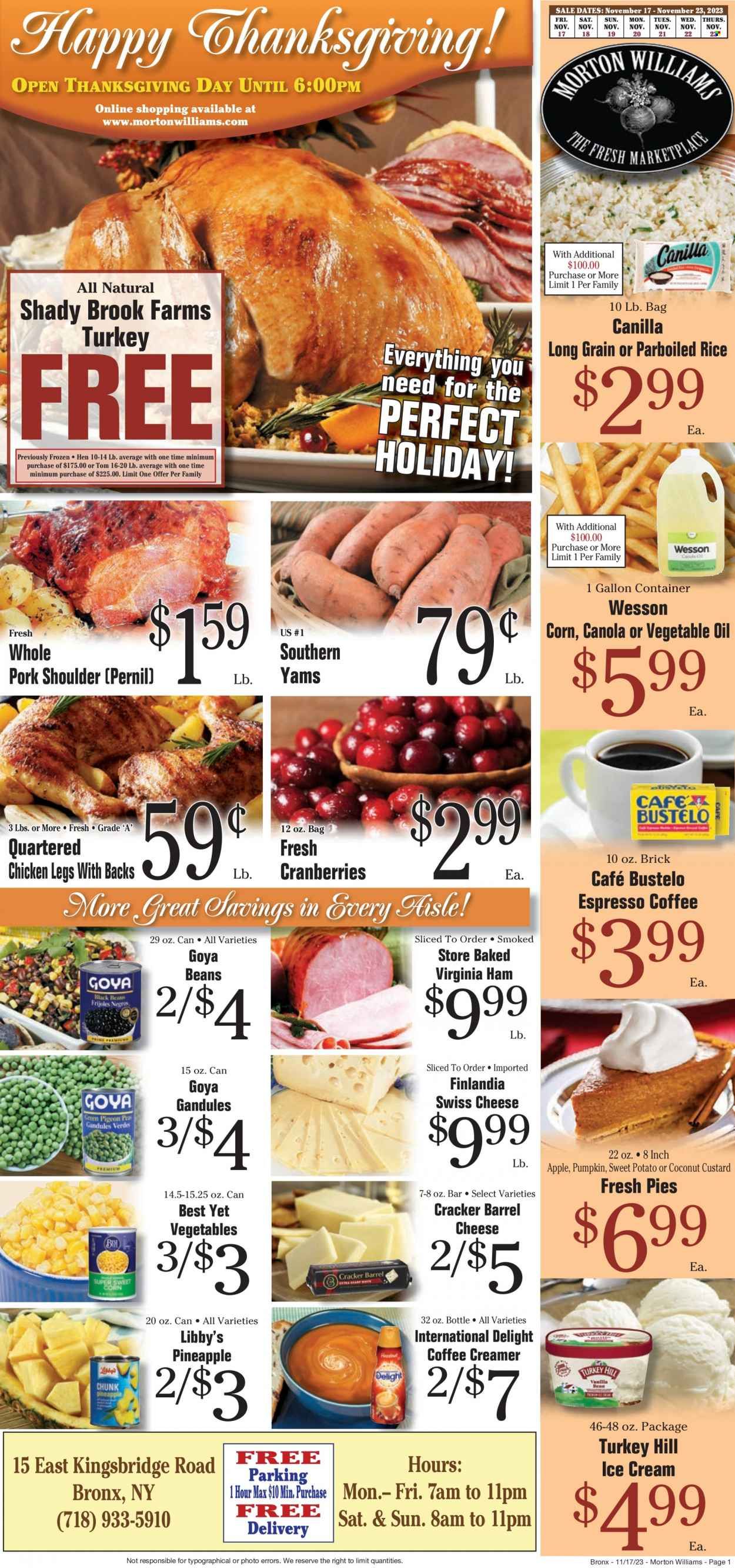 Morton Williams (NY) Weekly Ad Flyer Specials November 17 to November 23, 2023