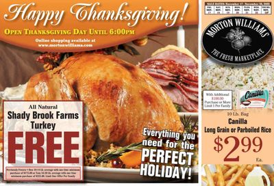 Morton Williams (NY) Weekly Ad Flyer Specials November 17 to November 23, 2023