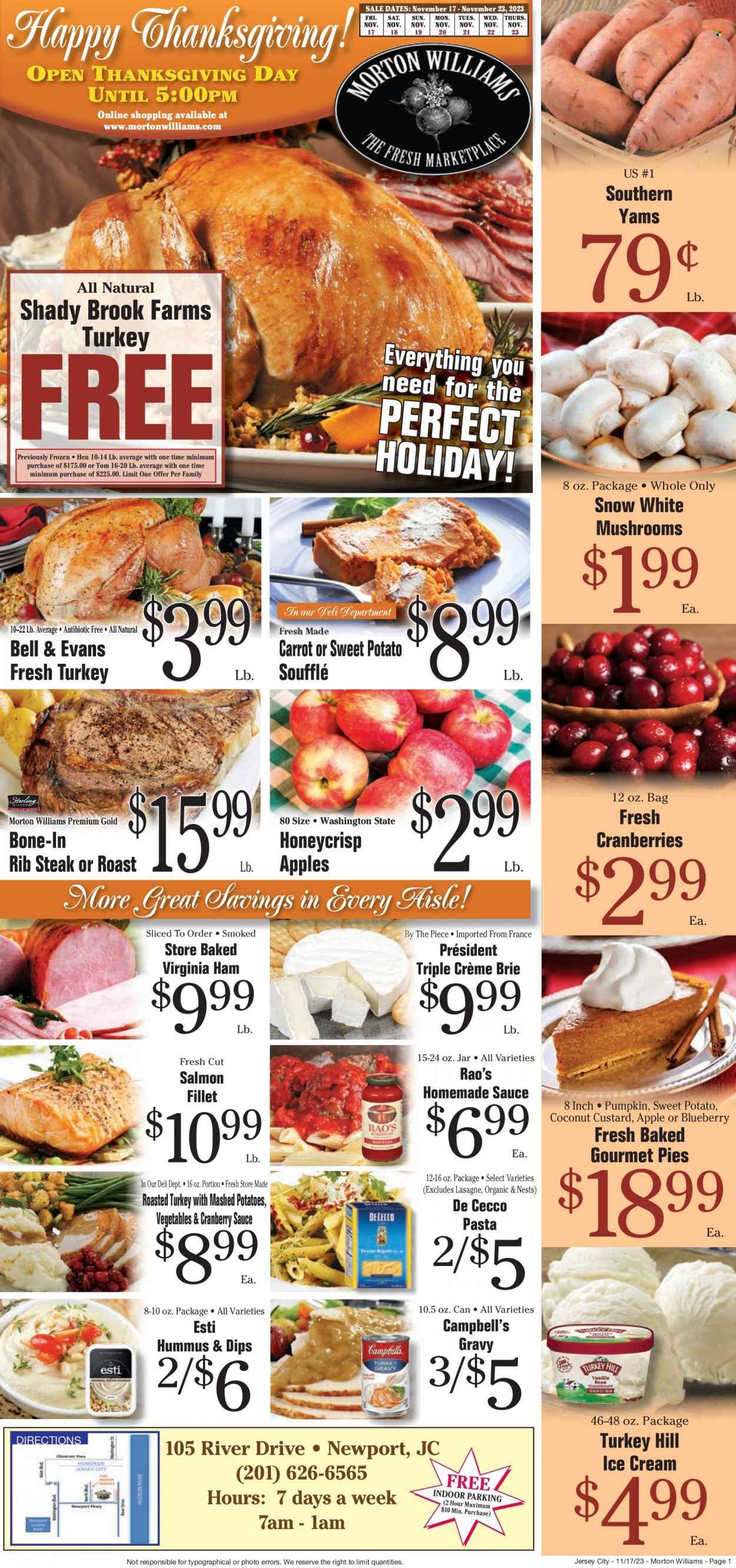 Morton Williams (NJ) Weekly Ad Flyer Specials November 17 to November 23, 2023