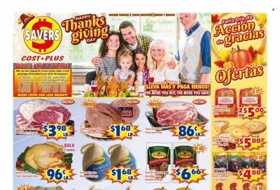 Savers Cost Plus (TX) Weekly Ad Flyer Specials November 15 to November 21, 2023
