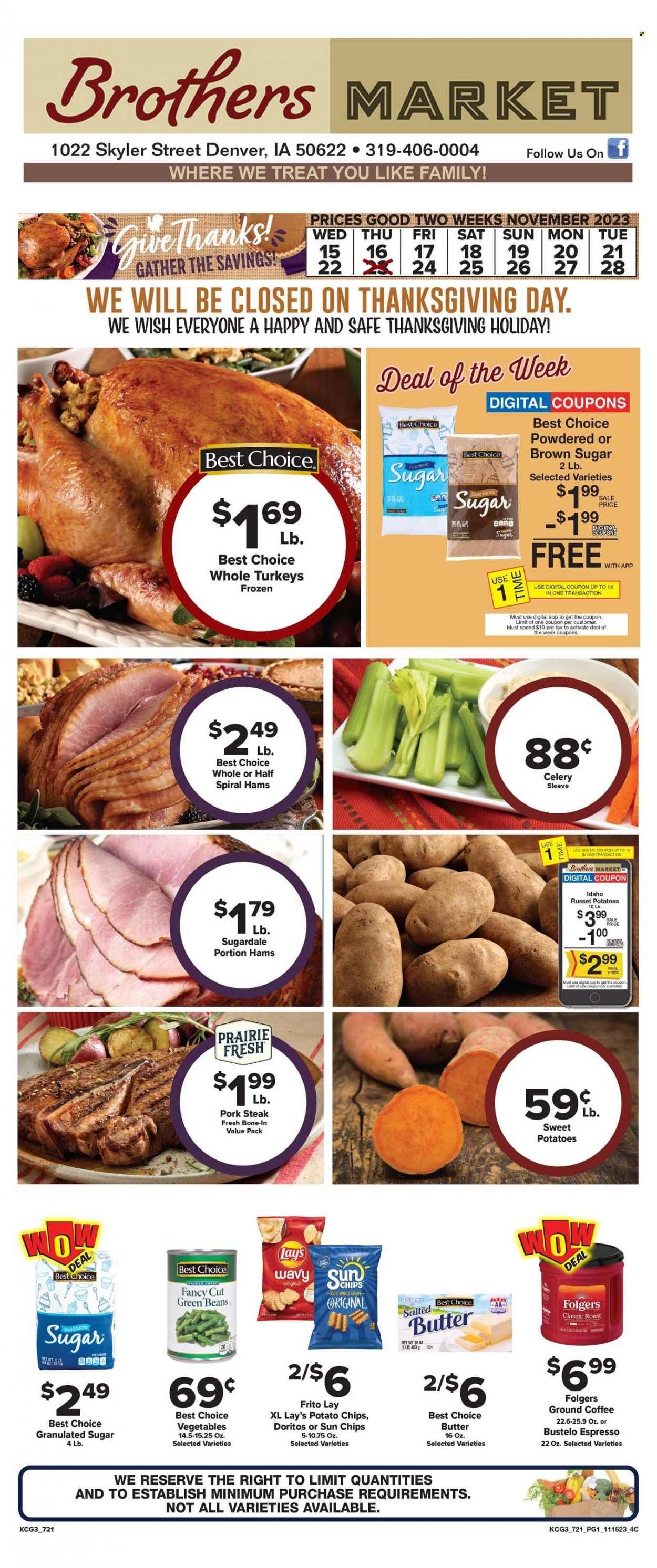 Brothers Market (IA, KS, MO) Weekly Ad Flyer Specials November 15 to November 28, 2023