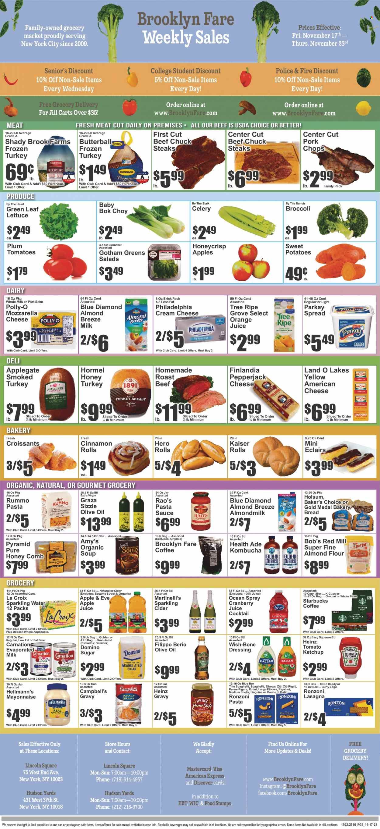 Brooklyn Fare (NY) Weekly Ad Flyer Specials November 17 to November 23, 2023