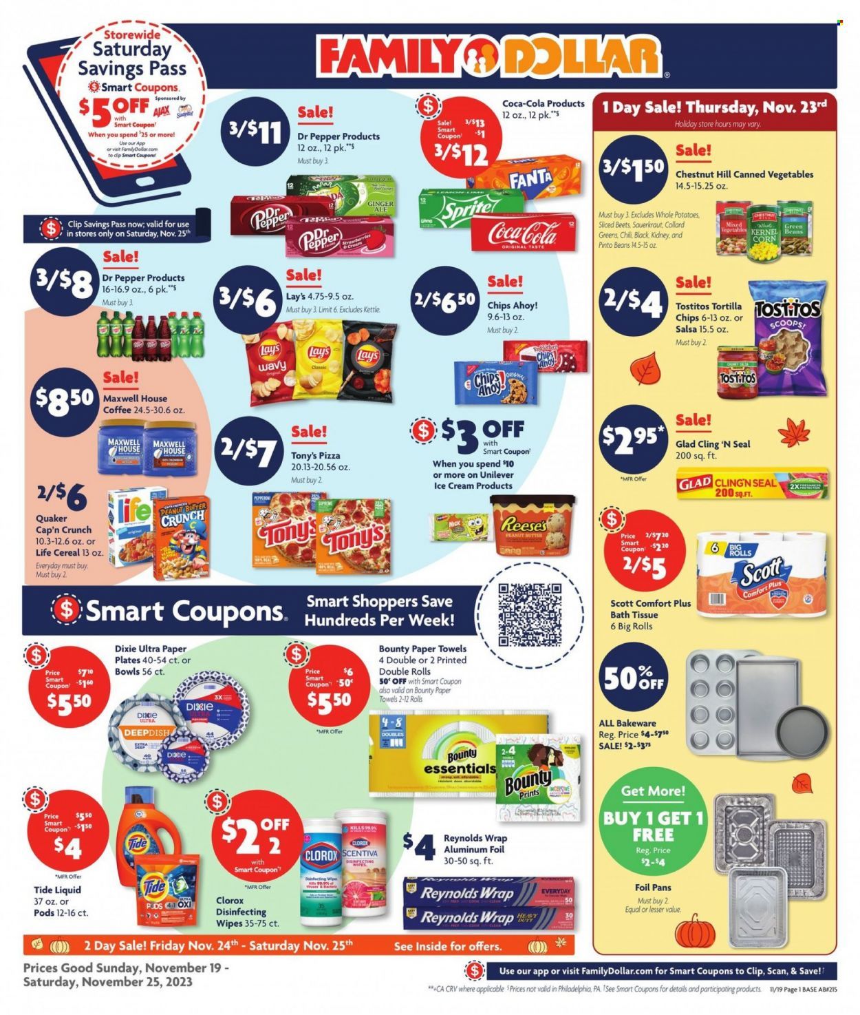 Family Dollar Weekly Ad Flyer Specials November 19 to November 25, 2023