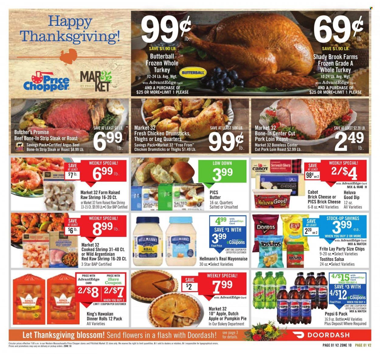 Price Chopper (MA) Weekly Ad Flyer Specials November 19 to November 25, 2023