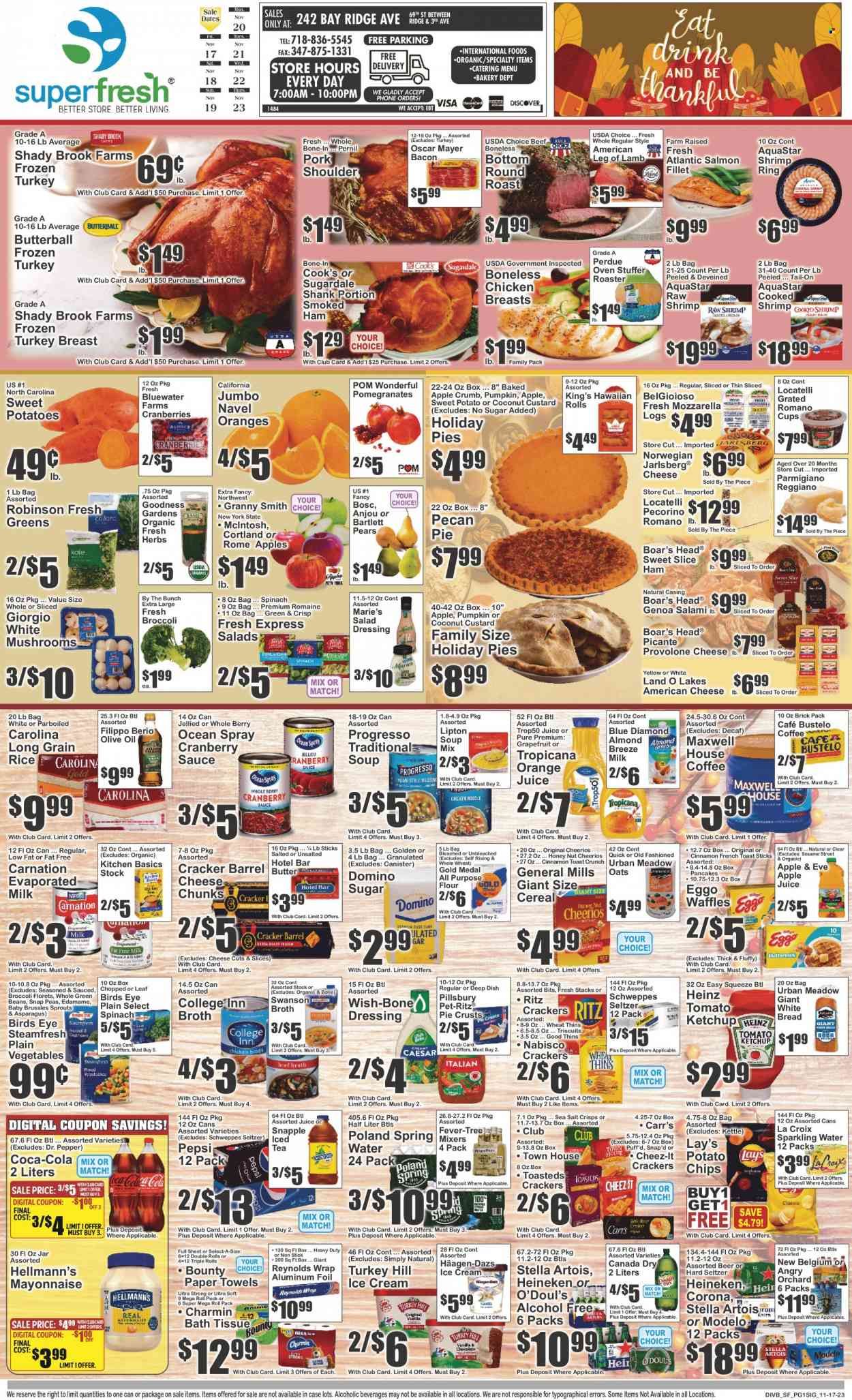 Super Fresh (NY) Weekly Ad Flyer Specials November 17 to November 23, 2023