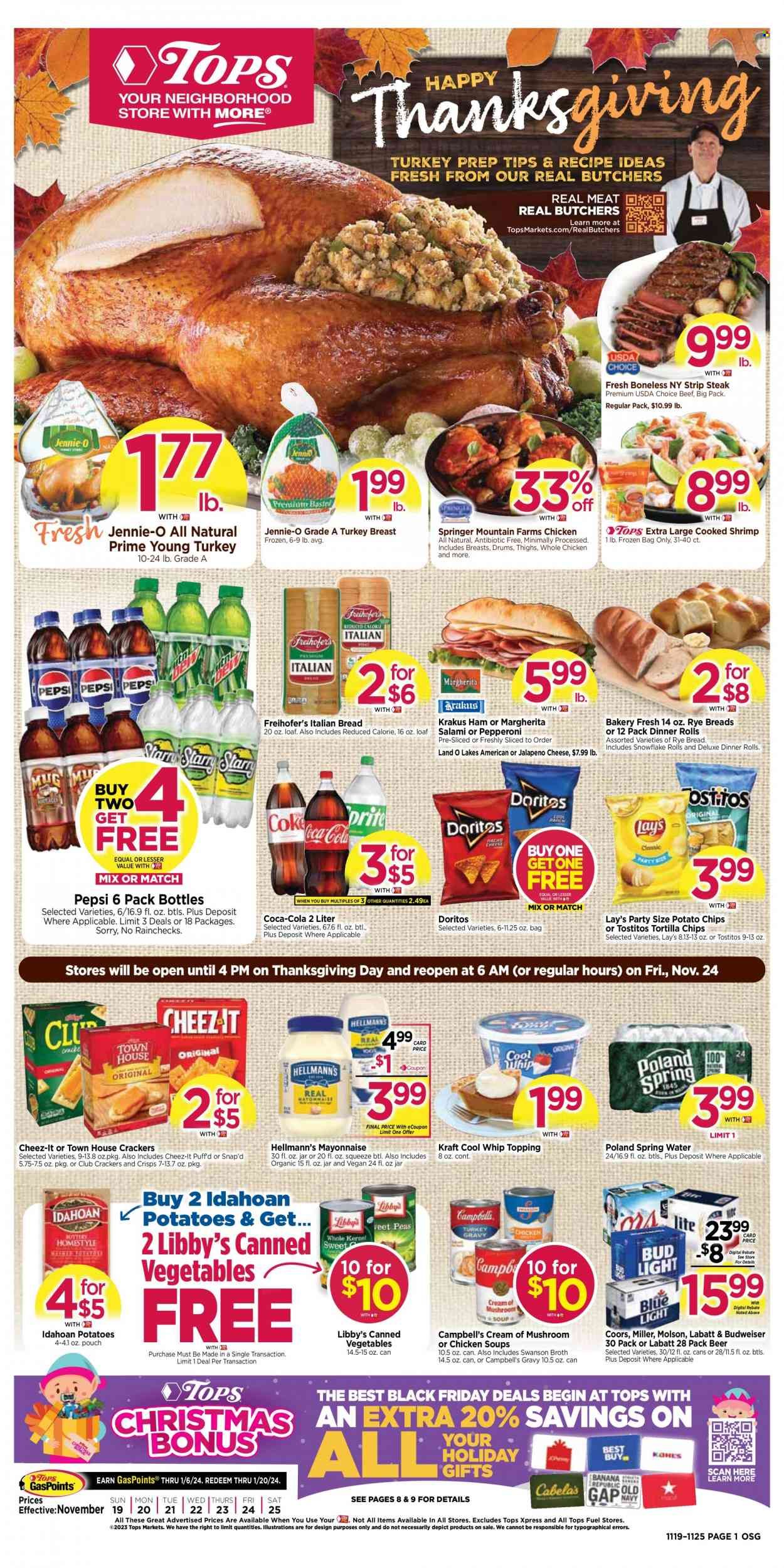 Tops Weekly Ad Flyer Specials November 19 to November 25, 2023