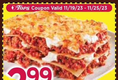 Tops Weekly Ad Flyer Specials November 19 to November 25, 2023