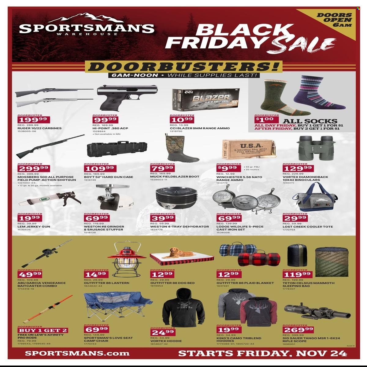Sportsman's Warehouse Weekly Ad Flyer Specials November 24 to November 30, 2023