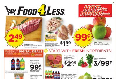 Food 4 Less (CA) Weekly Ad Flyer Specials November 24 to November 28, 2023