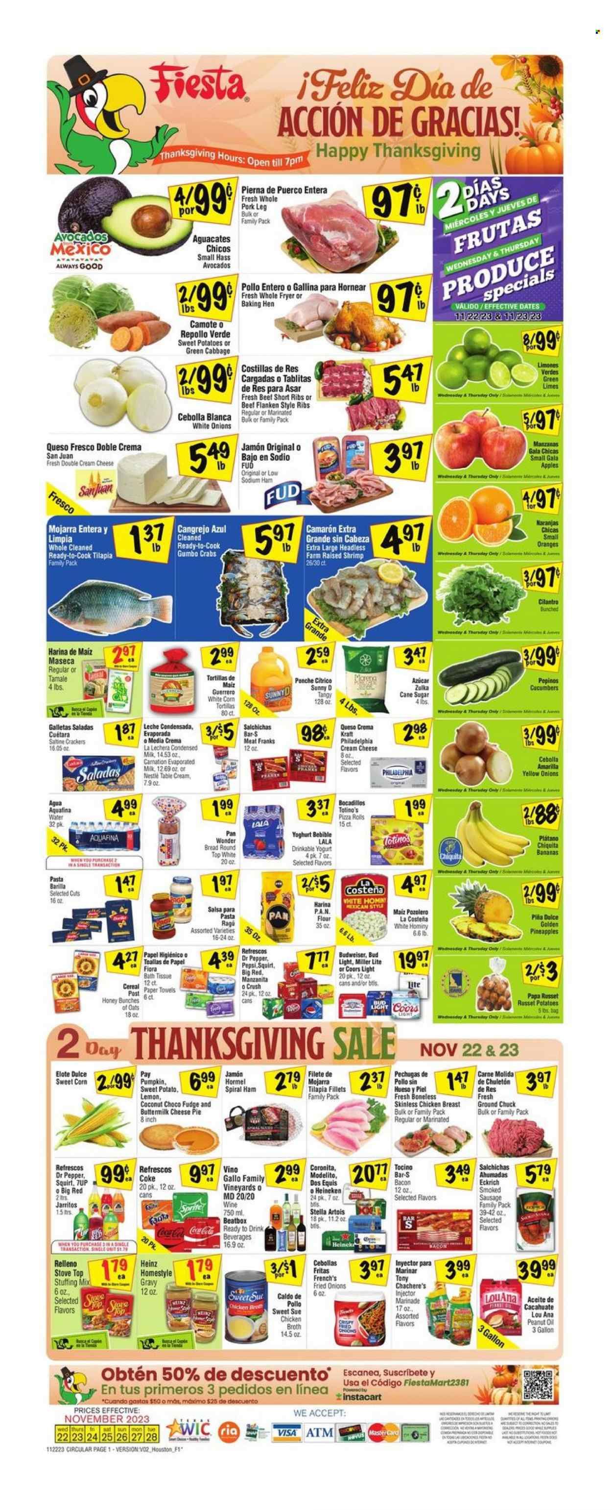 Fiesta Mart (TX) Weekly Ad Flyer Specials November 22 to November 28, 2023