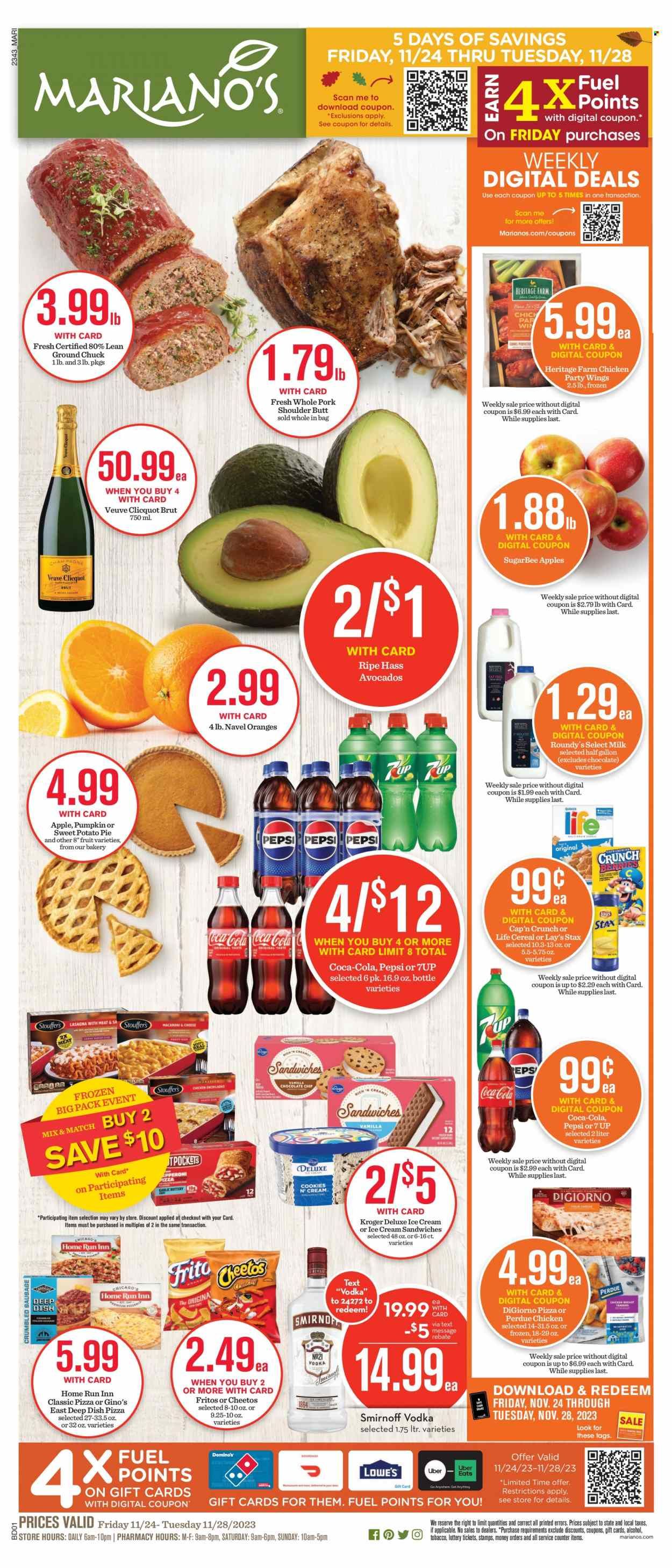 Mariano’s (IL) Weekly Ad Flyer Specials November 24 to November 28, 2023