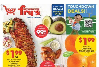 Fry’s (AZ) Weekly Ad Flyer Specials November 24 to November 28, 2023