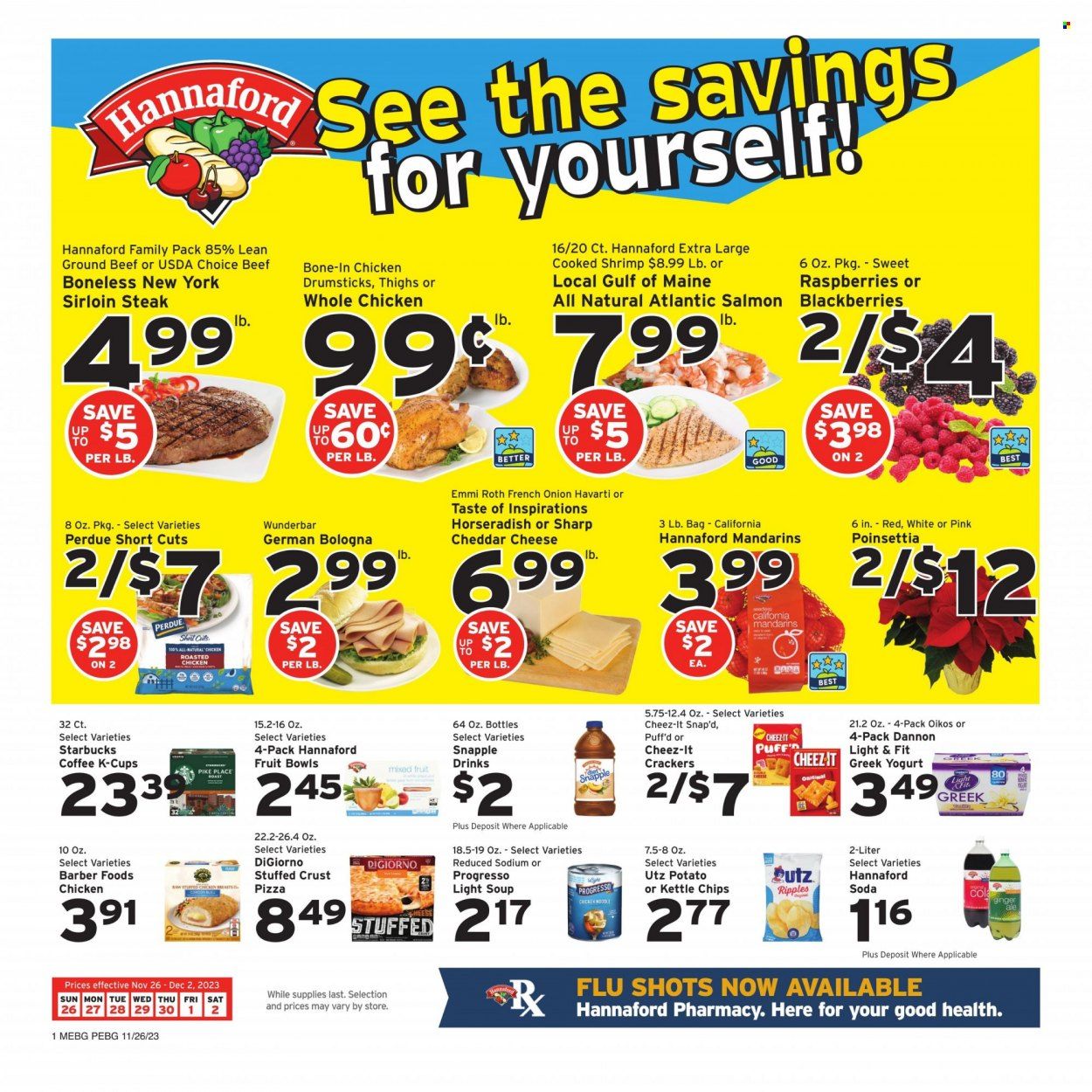 Hannaford (ME) Weekly Ad Flyer Specials November 26 to December 2, 2023