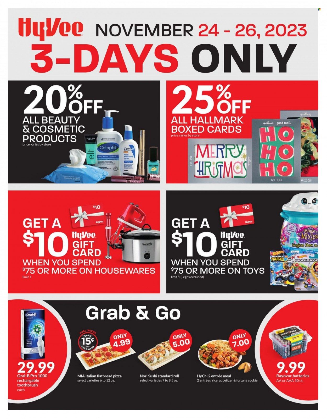 Hy-Vee (IA, IL, MN, MO, SD) Weekly Ad Flyer Specials November 24 to November 26, 2023