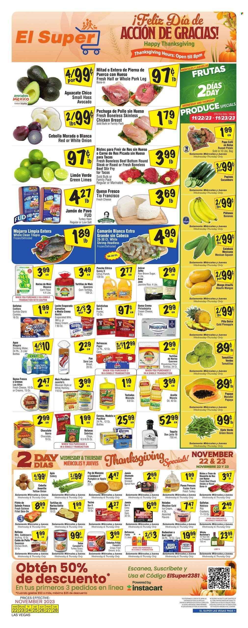 El Super (NV) Weekly Ad Flyer Specials November 22 to November 28, 2023
