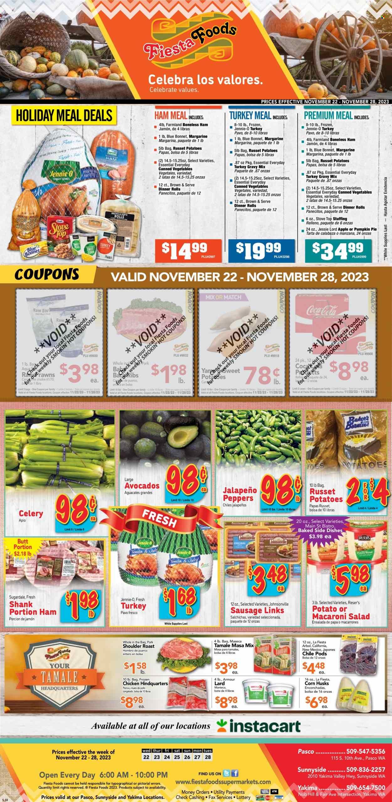 Fiesta Foods SuperMarkets (WA) Weekly Ad Flyer Specials November 22 to November 28, 2023