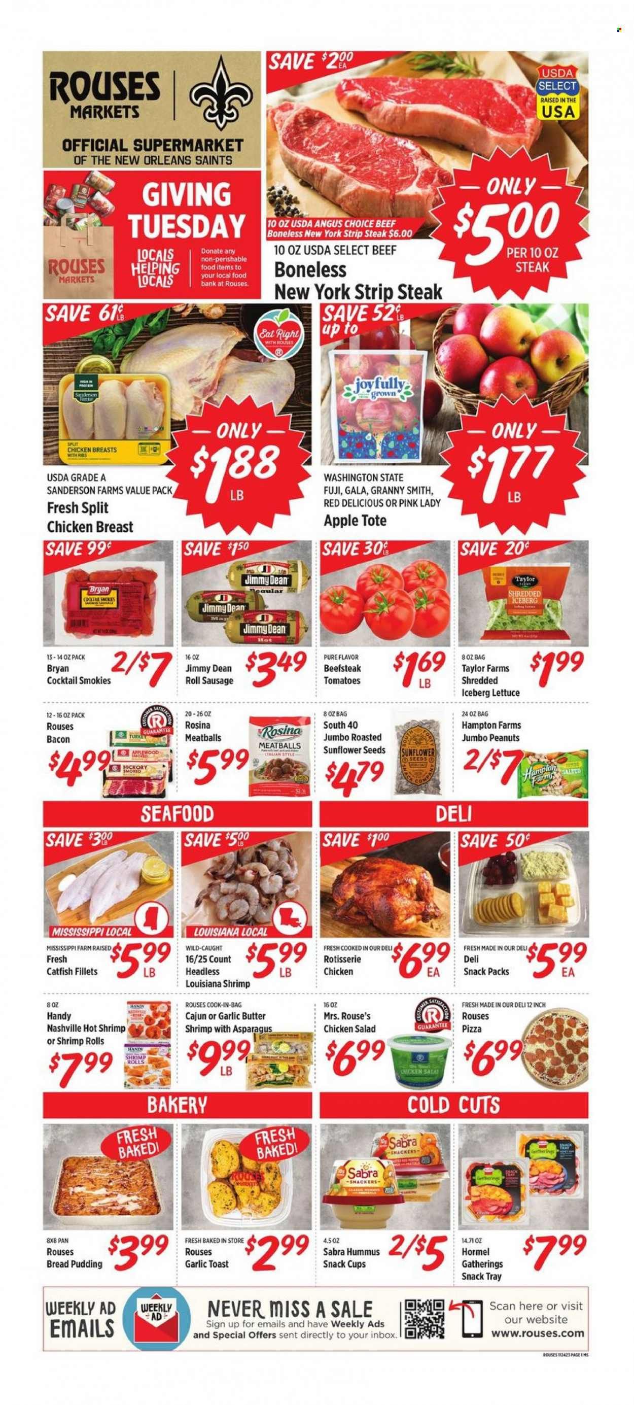 Rouses Markets (MS) Weekly Ad Flyer Specials November 24 to November 29, 2023