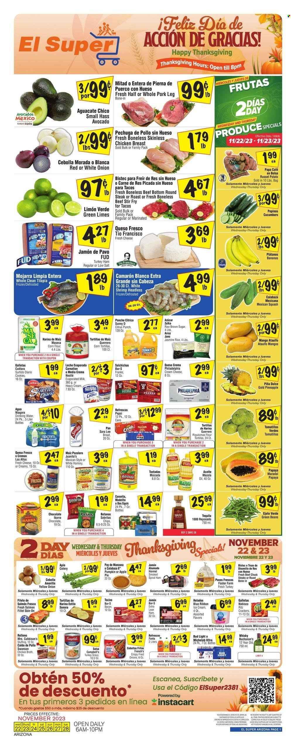 El Super (AZ) Weekly Ad Flyer Specials November 22 to November 28, 2023